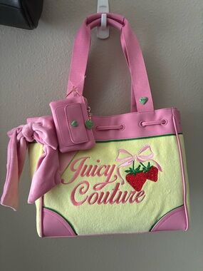 Juicy Couture Pink & Yellow Strawberry Daydreamer